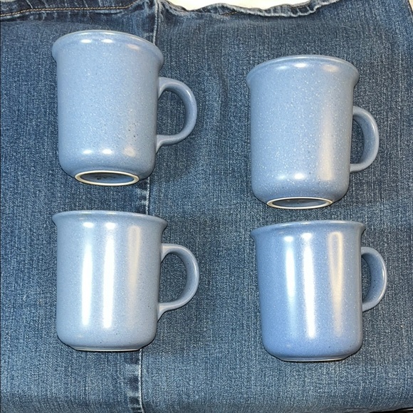 Blue Dansk Mesa Ceramic Mug Set Four - Picture 4 of 10
